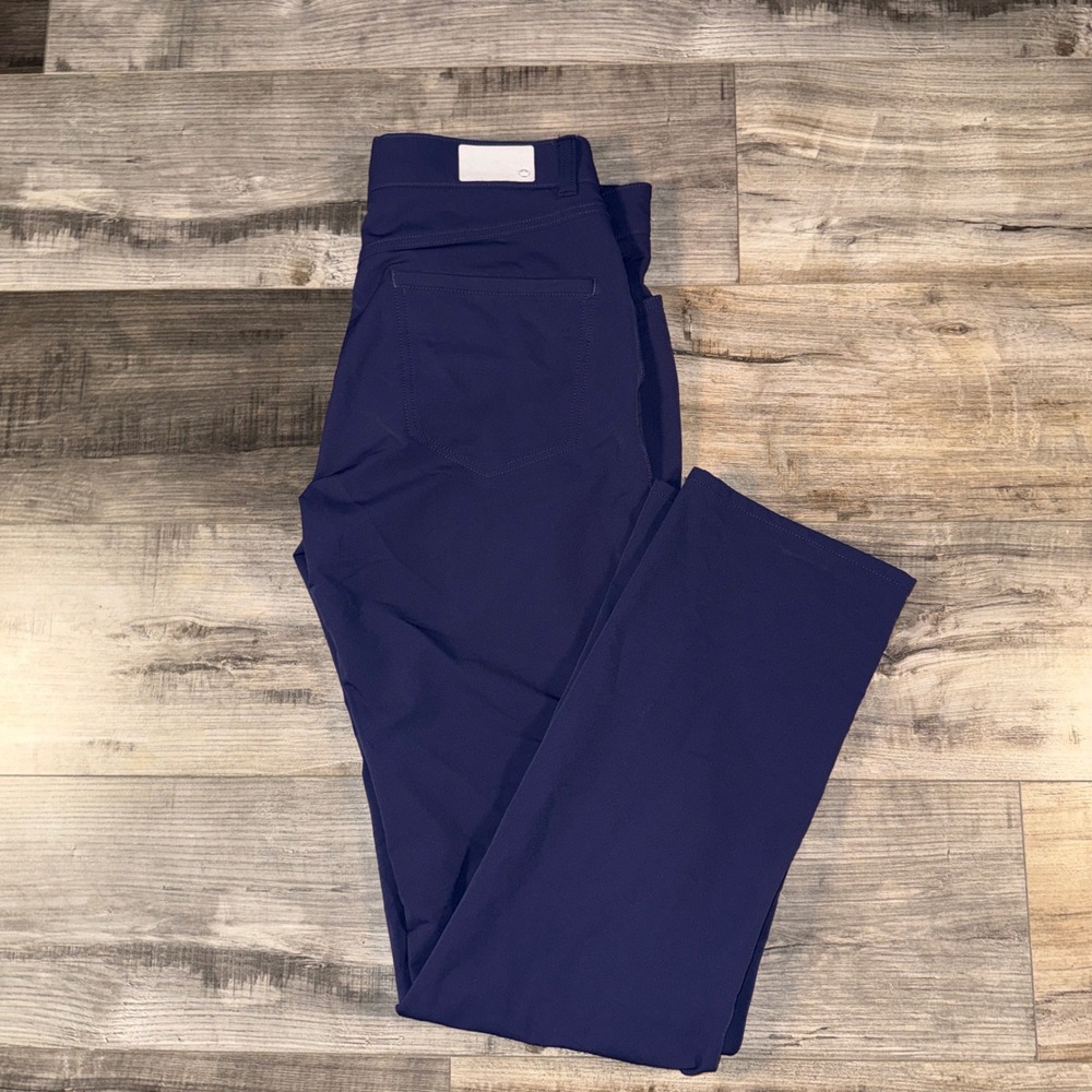 Peter Millar Crown Sport Navy Golf Pants Men's 33x33 Stretch Performance